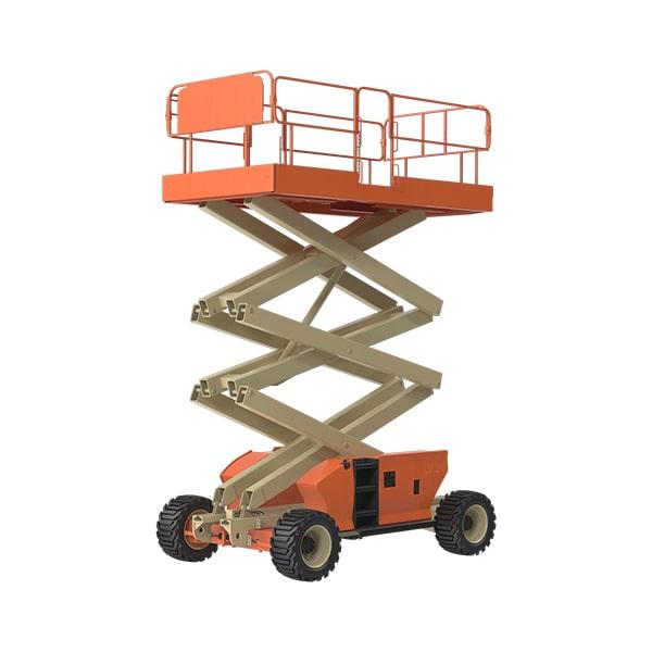 we provide delivery and pick-up services for our scissor lifts to make the rental process more convenient